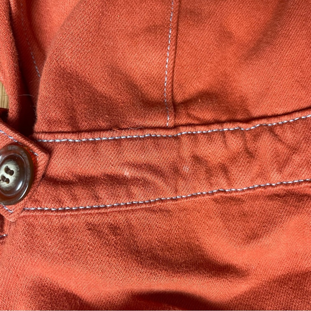 Roller Rabbit Abilene Orange Utility Jumpsuit - image 4